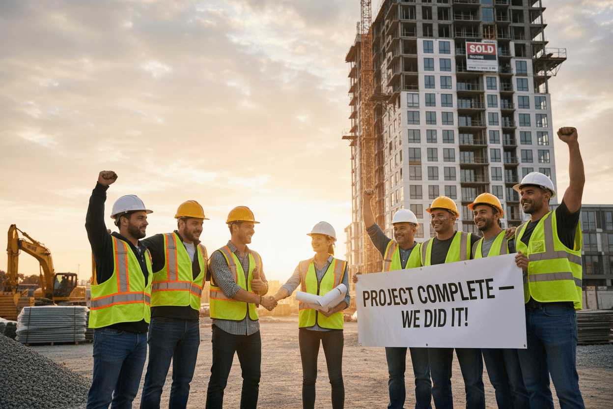 Degan Construction team culture and pride in work