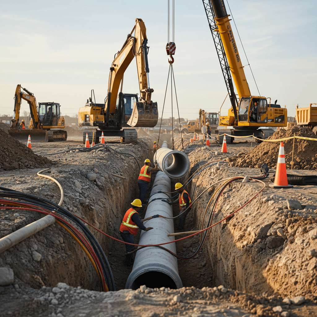 Underground & Utility Works